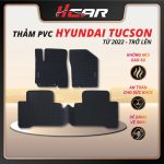 [Huyndai Tucson ] Thảm lót sàn trải sàn ô tô PVC HCAR đời xe 2022 trở lên