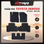 [Toyota Innova ] Thảm lót sàn trải sàn ô tô PVC HCAR đời xe 2016 trở lên