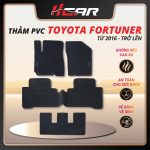 [Toyota Fortuner ] Thảm lót sàn trải sàn ô tô PVC HCAR đời xe 2016 trở lên